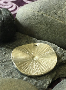 Silver Echinoderm Disc (Aissata)